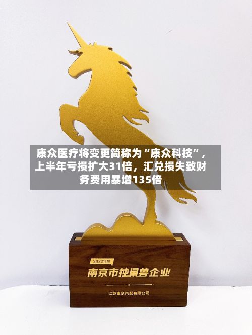 康众医疗将变更简称为“康众科技”	，上半年亏损扩大31倍，汇兑损失致财务费用暴增135倍-第2张图片