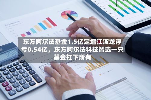 东方阿尔法基金1.5亿定增江波龙浮亏0.54亿，东方阿尔法科技智选一只基金扛下所有-第2张图片