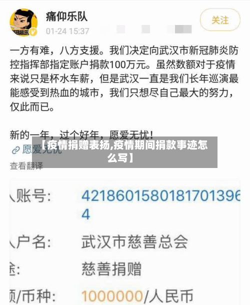 【疫情捐赠表扬,疫情期间捐款事迹怎么写】-第3张图片