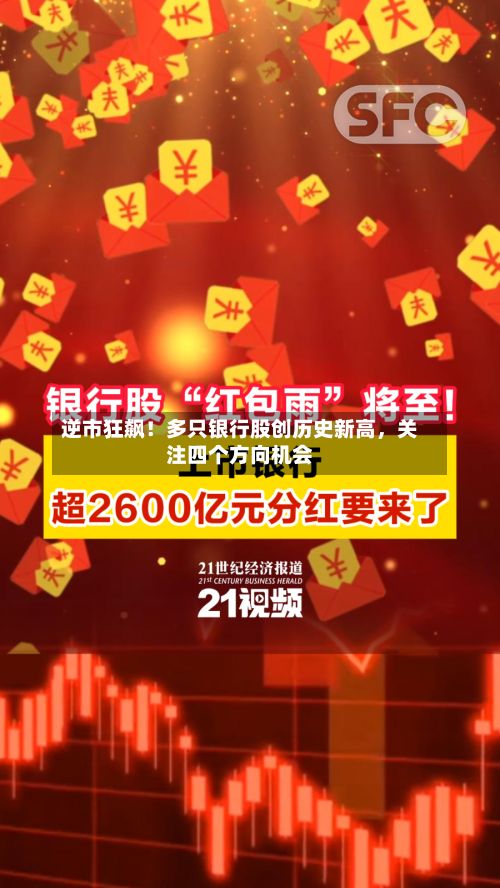 逆市狂飙！多只银行股创历史新高，关注四个方向机会
