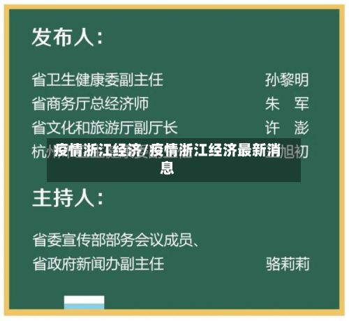 疫情浙江经济/疫情浙江经济最新消息-第3张图片
