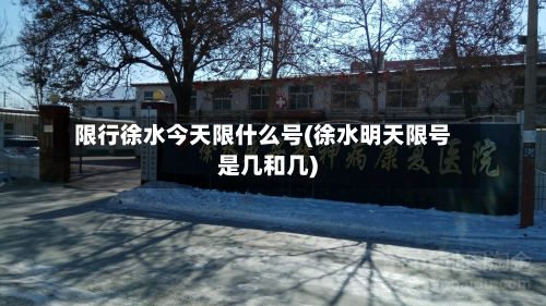 限行徐水今天限什么号(徐水明天限号是几和几)-第2张图片
